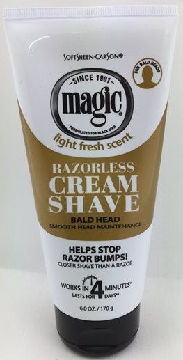 SoftSheen Carson- Razorless Cream Shave 170 gr. (UDSOLGT)