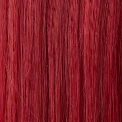 Silky stright weft colour red,18" (45cm length 100cm width) 113gr