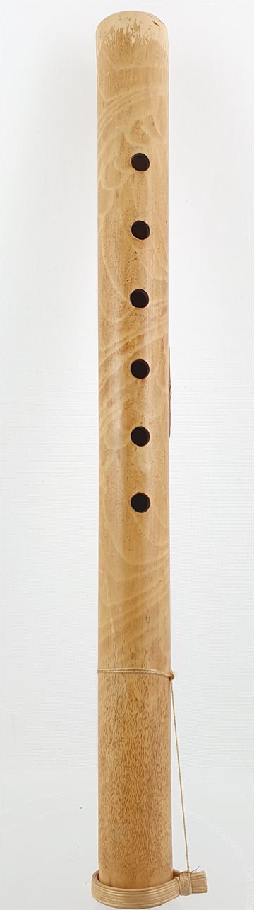 Flute - Bambus Fløjte med 7 huler.