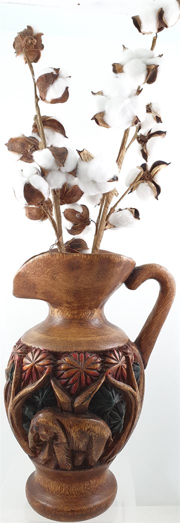 Vase Wooden (håndlavet). 1770g. (UDSOLGT)