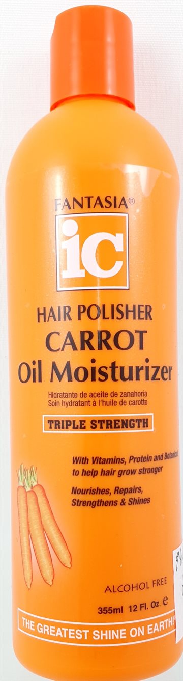 Fantasia IC Hair Polisher Carrot oil Moisturizer 355ml.