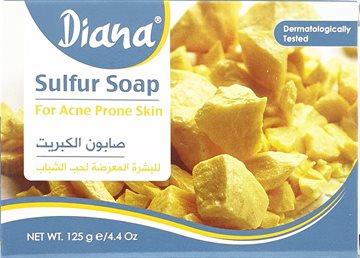Diana SULFUR Soap 125g. (UDSOLGT).