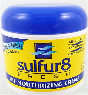 Sulfur 8 Fresh Oil Moisturising Cream 113 ml. (UDSOLGT)