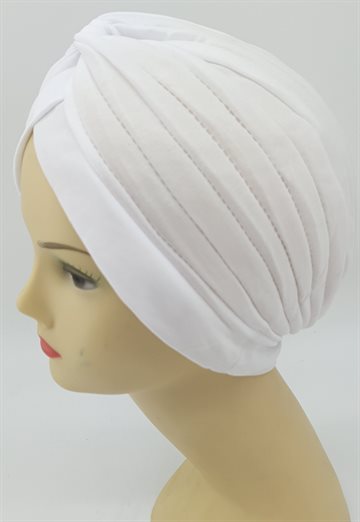 Turban - white.