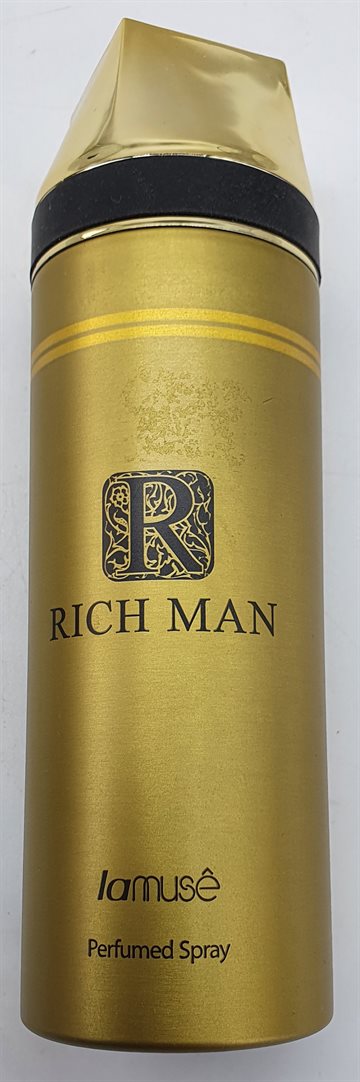 parfumeret spray til Man- Perfumed Spray Rich Man. 200 ml.