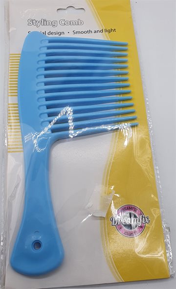 Magic Plastic styling pik Comb. Blå