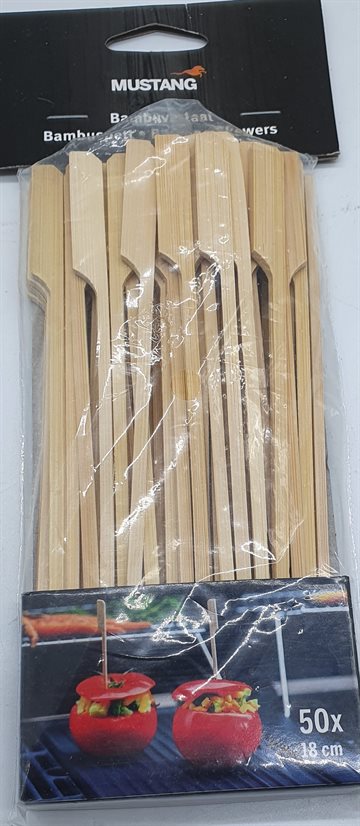 Bamboo Skewrs 50 stk X 18 cm