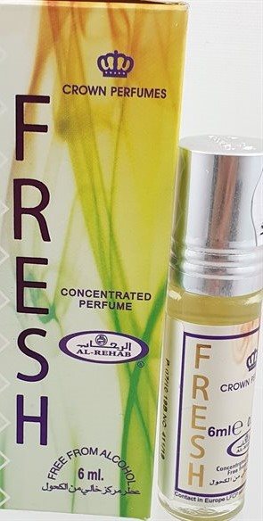 Perfume -  Alkohol frie. FRESH. Concentrated Perfume 6 ml.