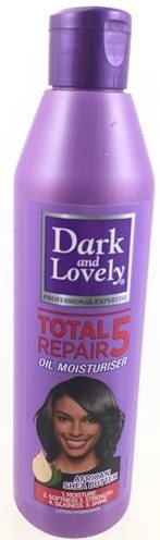 Dark & Lovely Total 5 Repair oil moisturiser 250 Mg. (UDSOLGT)