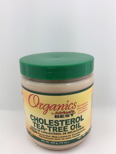 Africa\'s Best Cholesterol Tea-Tree Oil til hår 423 Gr