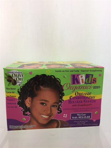 Africa's Best Organics Olive Oil Relaxer Fine to normal Hair.