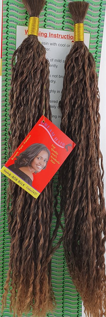 Twist hair 45 cm (18").120 g. 2 Pcs. in one pack. Colour T4/27- Bob Bulk