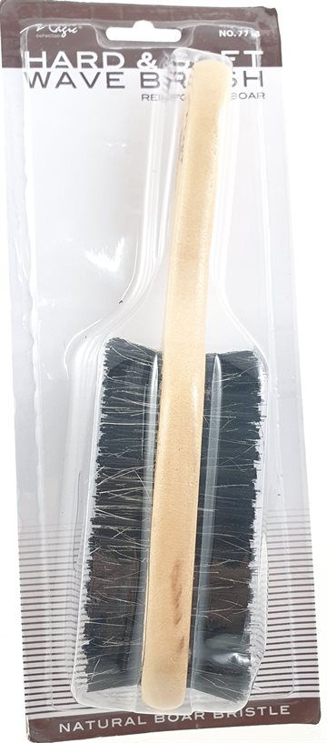 Hair Brush 2 ways wave (Hard & soft) Long handle. (UDSOLGT).
