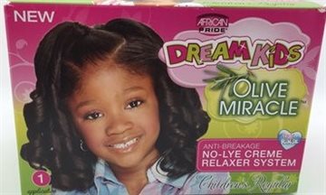 African Pride Olive Miracle Conditioning Relaxer regular for kids