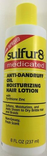 Sulfur 8 Moisturizing Hair Lotion 237 gr Anti - Dandruff Oil. (UDSOLGT)