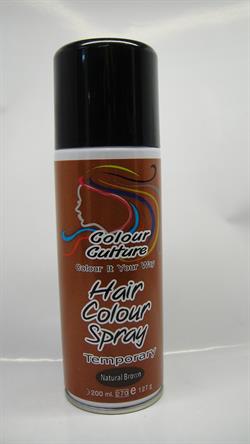 Hair Color Spray Temporay  brown 127 gr