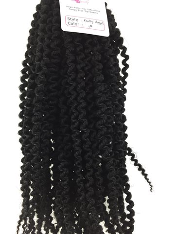 Afro Twist curly Hair colour 1.