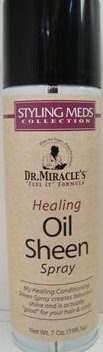 DR. Miracle's Healing Oil Sheen Spray 198,5g (UDSOLGT)