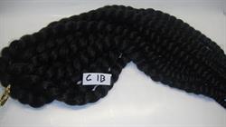 Twist hair 45 cm (18") Ap.86 gr 22 Strands Colour 1B 