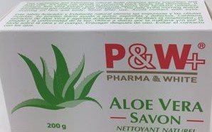 P & W Aloe Vera soap 200gr. Pharma & White