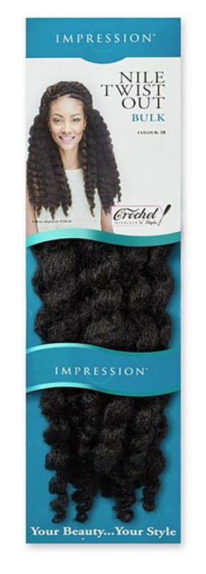 Impression - Nile Twist Out Synthetic hair Bulk color 1