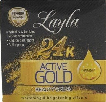 Layla - 24K Activ Gold Cream 25gr. (UDSOLGT)