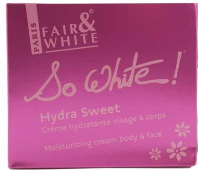 Fair & White So White Hyda Sweet Moisturizing Cream 400ml