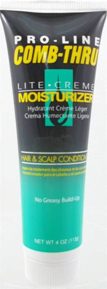 Pro - line Comb Thru Creme Moisturizer Hair & Scalp Conditioner. 113 Gr.