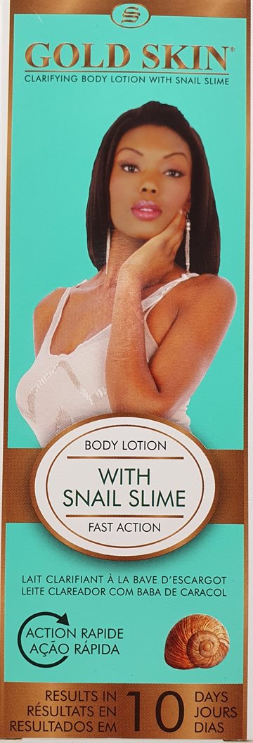 Gold Skin clearfying Body Lotion With Snail Slime 250ml.