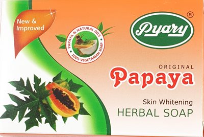Pyary - Papaya Herbal Soap 75gr (UDSOLGT)