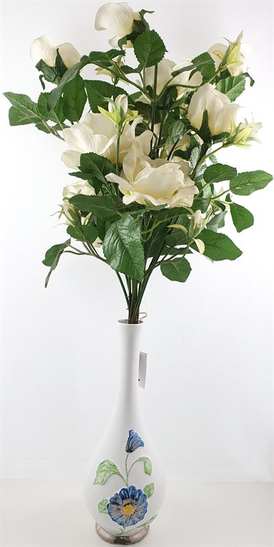 4 grene Kunstig Blomster uden vase.