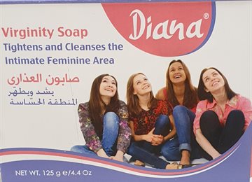 Diana VIRGINITY Tightening & Cleanses Soap 125g.