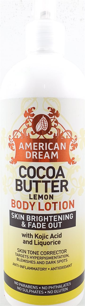 American Dream Cocoa butter Butter Lemon body Lotion 473ml