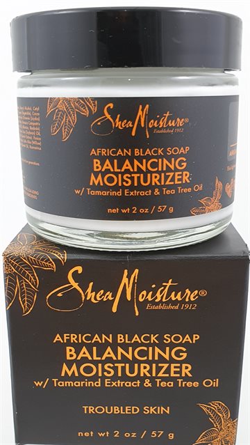 Shea Moisture African Black soapBalancing Moisture for skin 57gr.