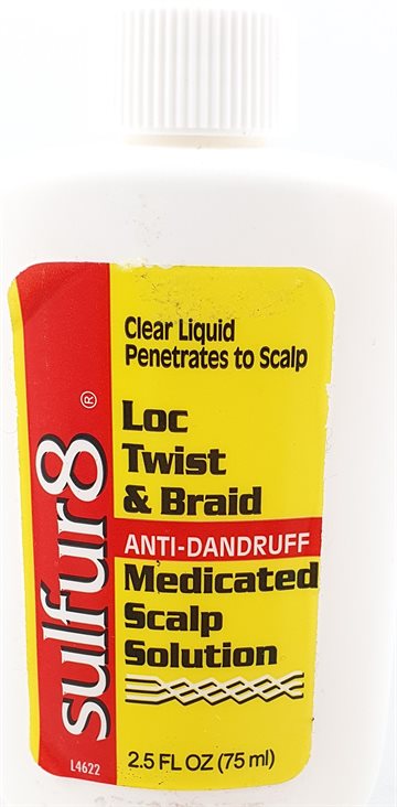 Sulfur 8 Anti dandruff treatment scalp Solution 75 ml