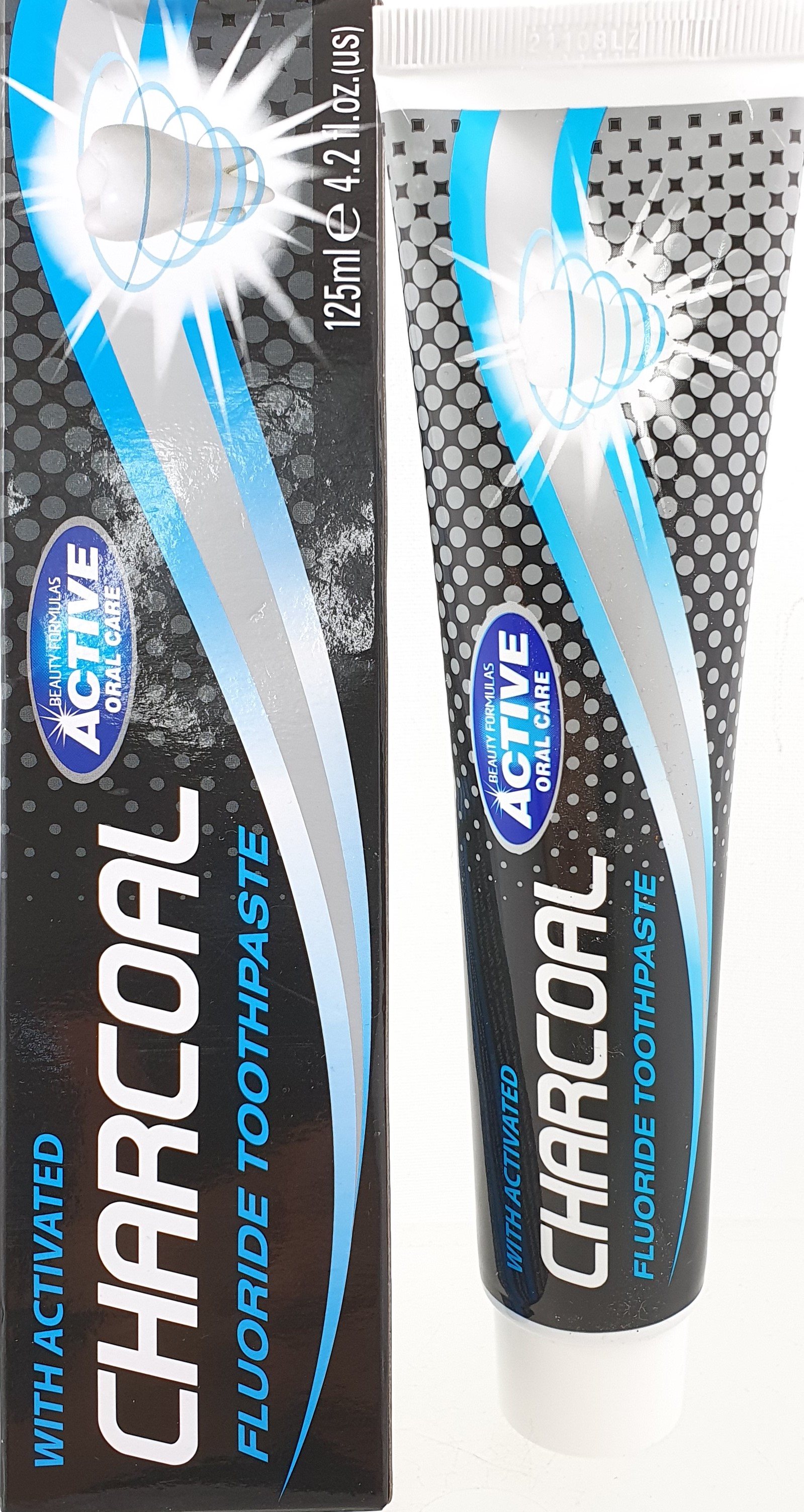 Charcoal Fluoride Toothpaste 125 gr. Kul Tandpasta