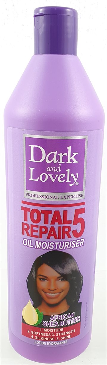 Dark & Lovely Moisture moisturtiser oil. 5 Repair 500ml. (UDSOLGT)
