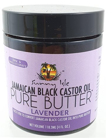 Sunny Isle - JAMAICAN BLACK CASTOR OIL Pure Butter Lavender118 ml 