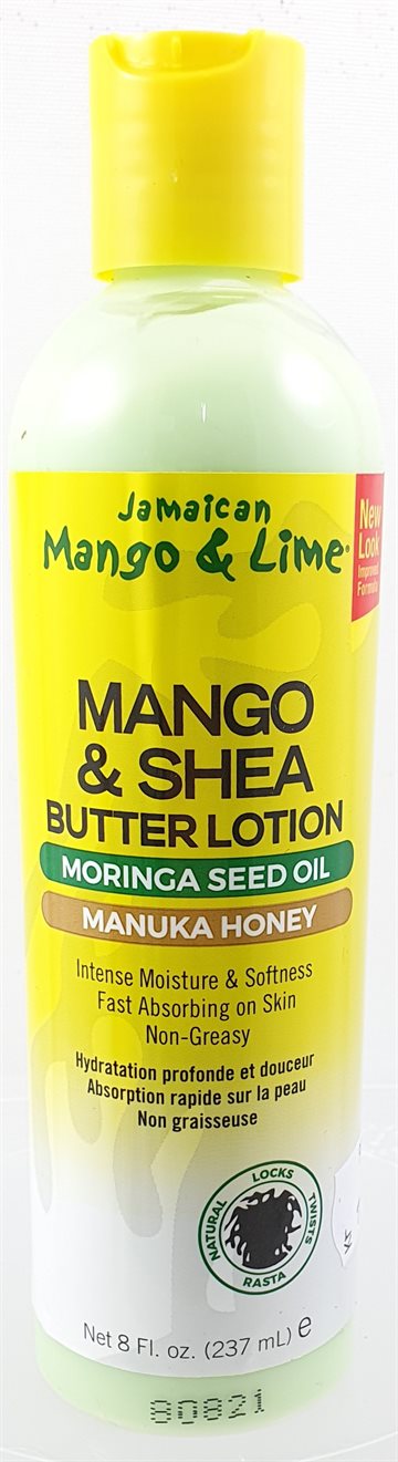 Jamaican's Mango & Lime Mango & Shea Butter Lotion 237 ml.