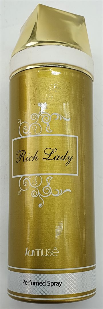 parfumeret spray til Ladys - Perfumed Spray Rich Lady. 200 ml.