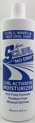 Scurl no drip Curl activator moisturizer Anti Frizz Formula. 946 Ml. 