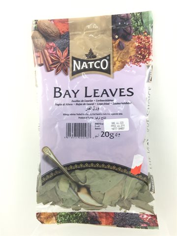 Bay Leaves - Laurbærblade 15 gr