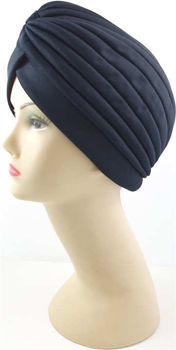 Indian Turban, Hats, Caps, For Ladies. Black.