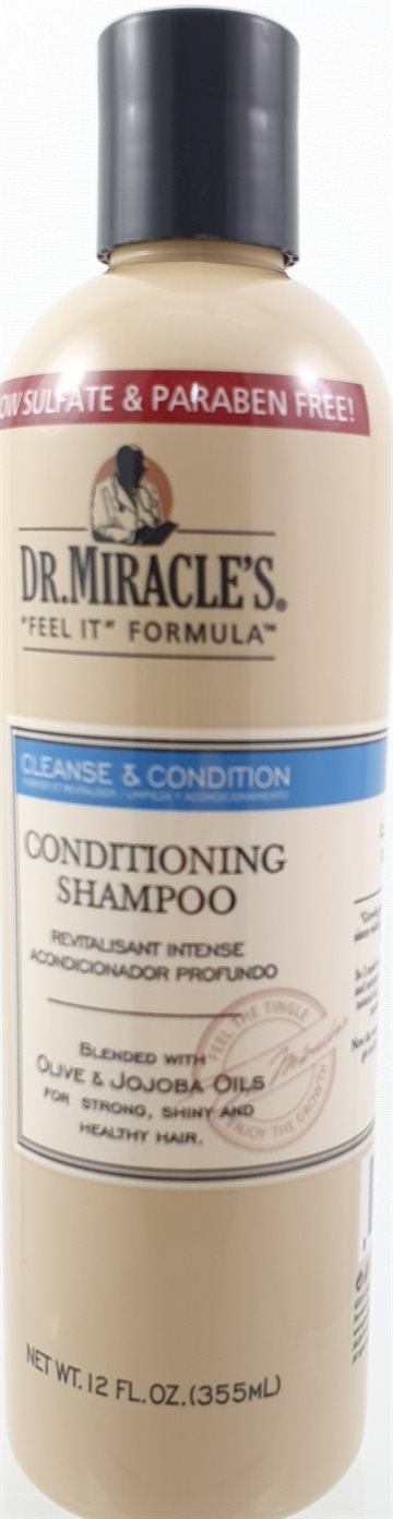 DR. Miracle's 2 in 1 Tingling Conditionning Shampoo 355 ml.