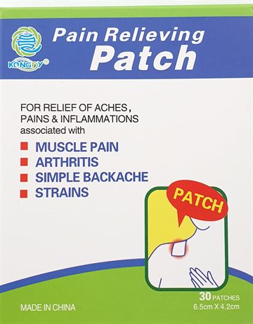  Pain Patch 5 bags X 6 pcs. 30 patches