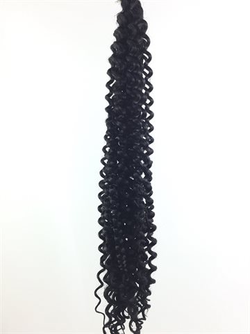 Cherish Bulk Bohemian Twist & Kinky hair 50cm (20") Ap.125 gr Colour 1 Black