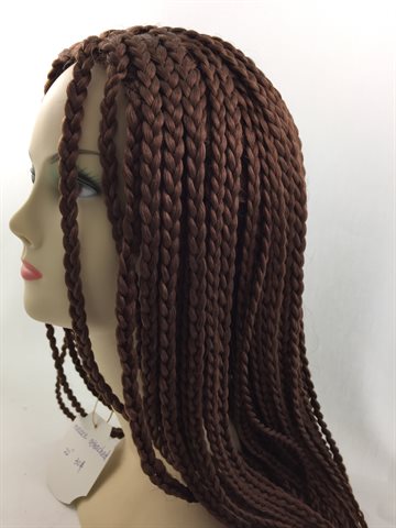 Wig in Braid 22 inches(55 cm) colour 30 Topaz