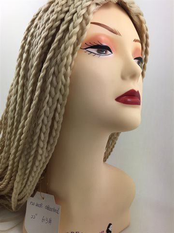 Wig in Braid, 22 inches(55 cm) colour 613 Blonde