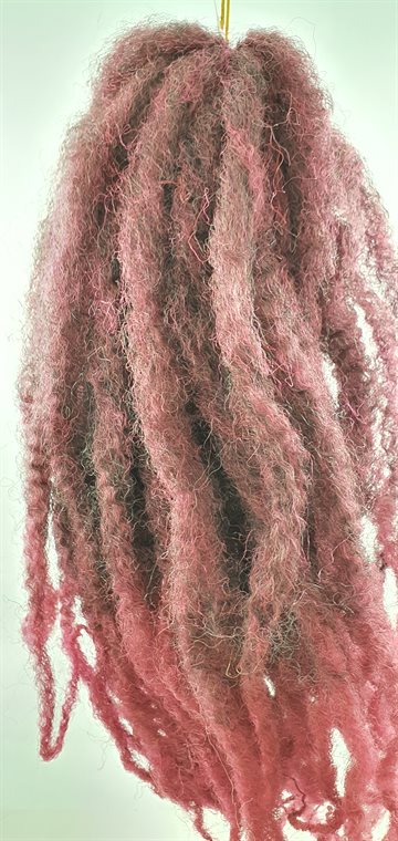 Afro Twist Kinky Braid hair 45 cm (18") Ap.100 g. Colour Mixed LIght Red 