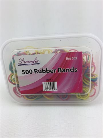Rubber bands 500 stk blandet farve (assorted sizez) i en pak